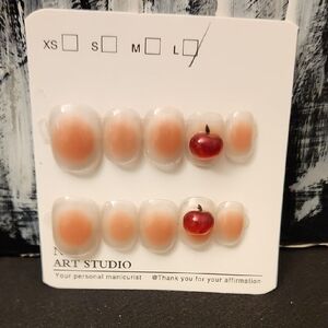Red Apple Press-On Nails